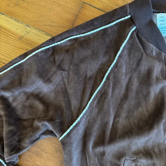 RSQ Terrycloth Bomber Zip Up - Picture 5 of 5